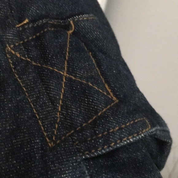 Lauren Jeans Co. Black Jean jacket. Size Medium - Picture 8 of 13